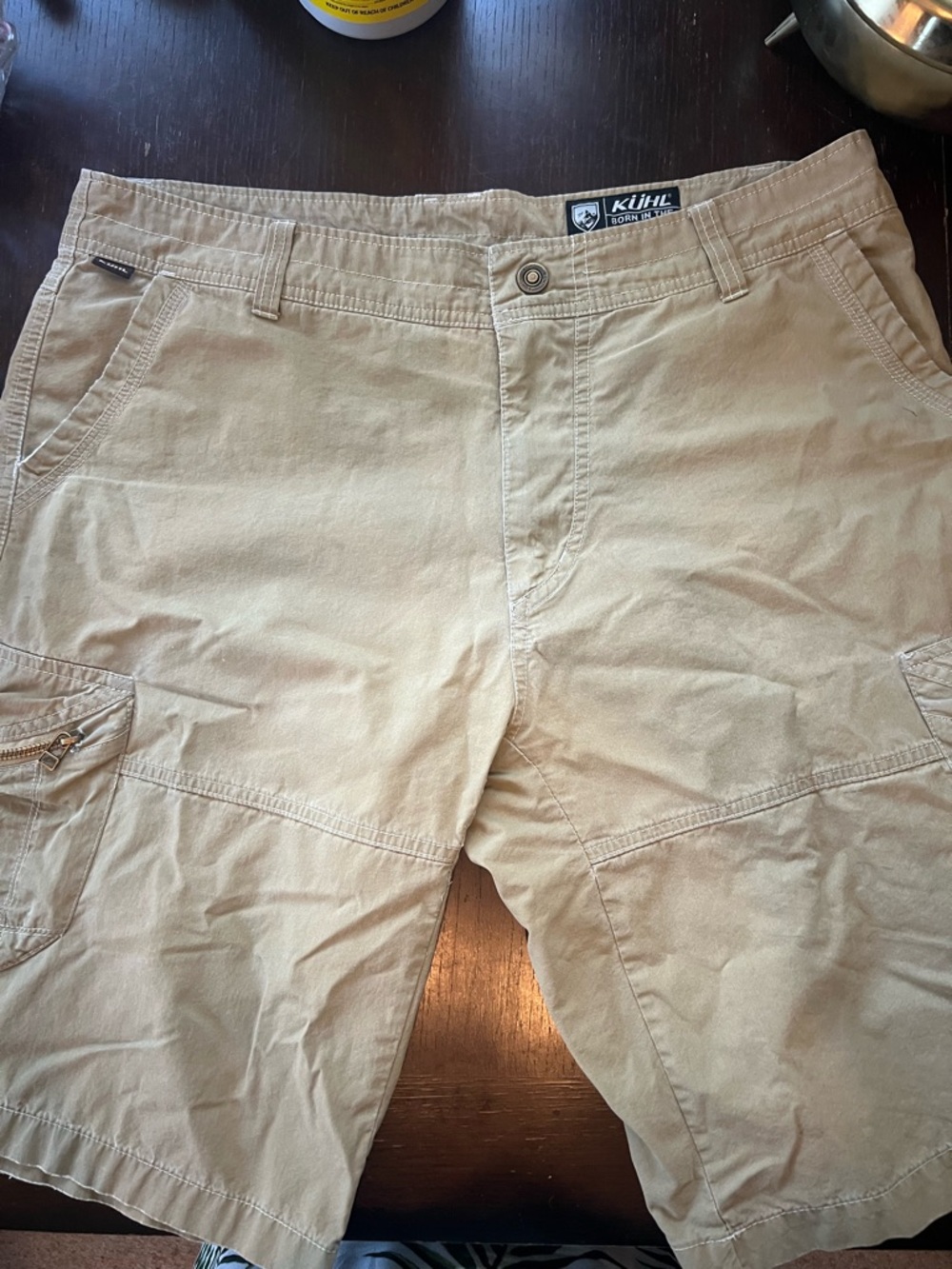 Kuhl Men's Tan Cargo Shorts